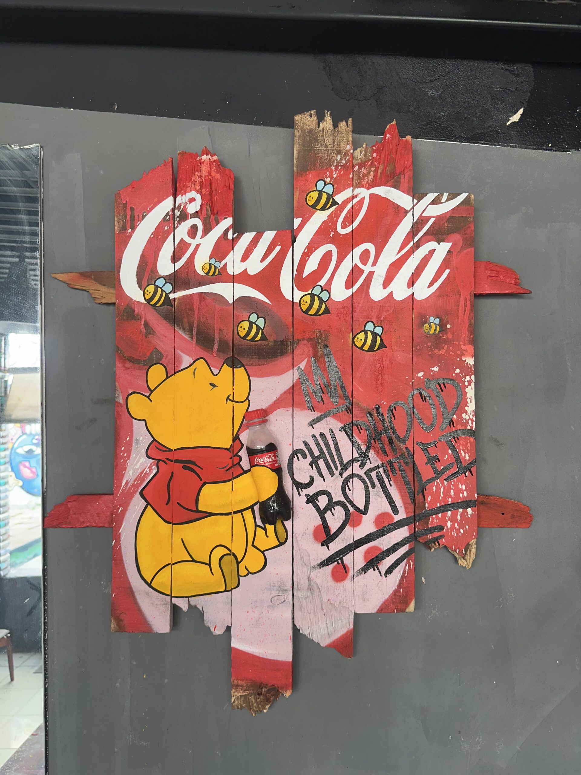 Obra vibrante da coleção Made in Pop