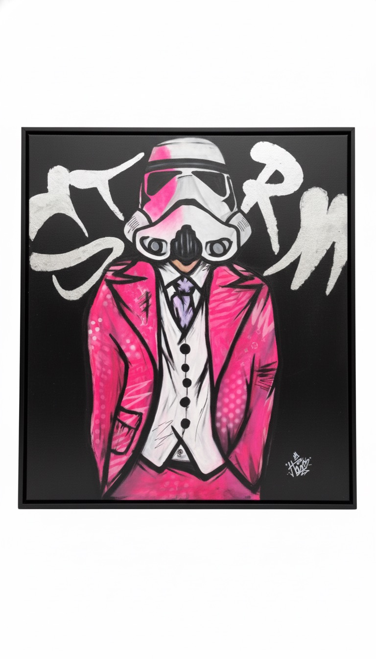 Quadro original em ambiente