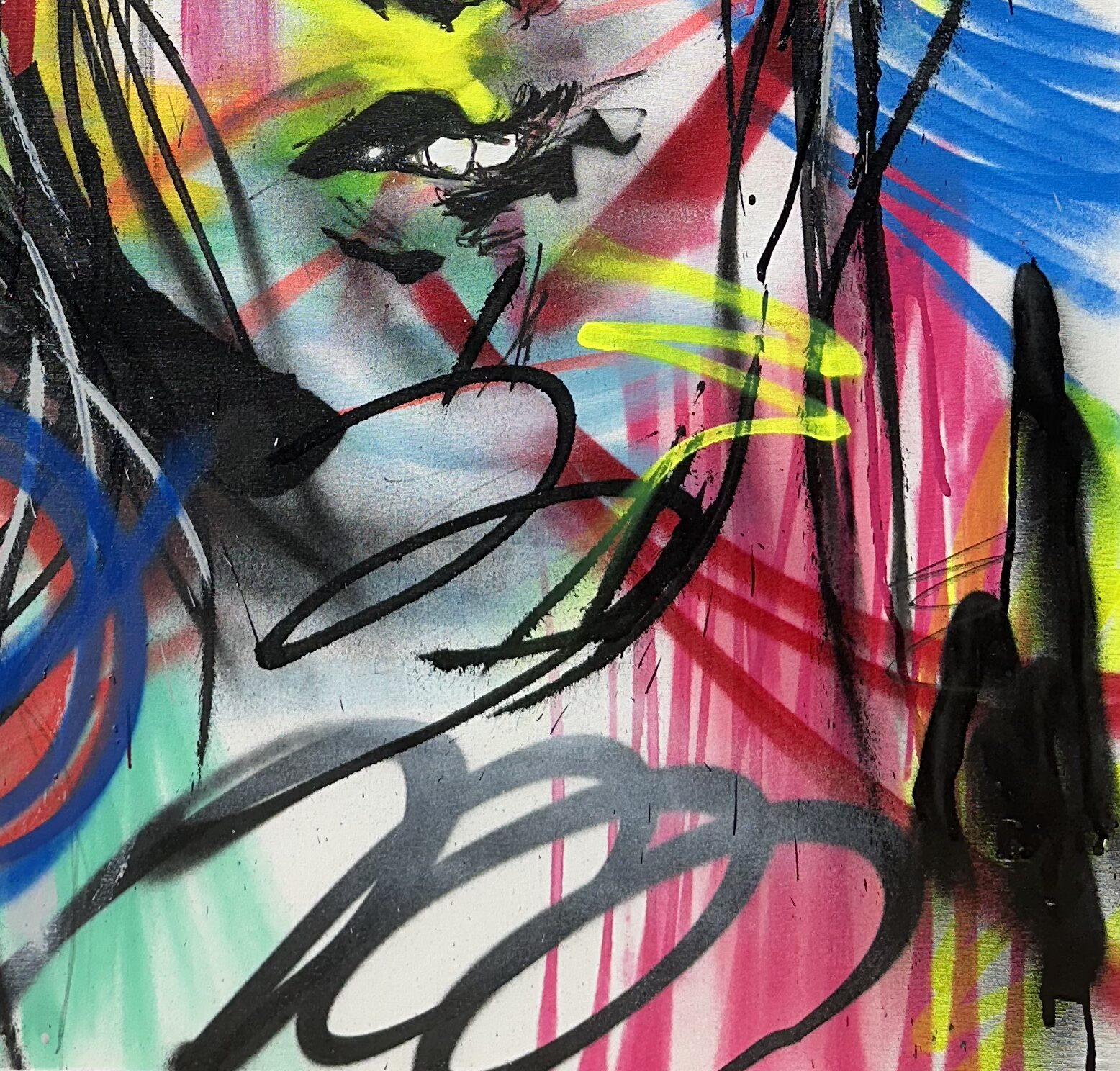 Quadro da série A beleza por trás do caos